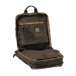 Beretta by Campomaggi Washed Canvas & Leather Laptop Backpack -Beretta Sales Store BS311T09830862 CLOSEUP3