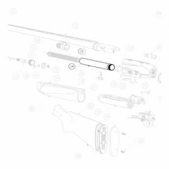 Beretta Magazine Tube A400 12 Ga. Reduced 2 Rounds -Beretta Sales Store C5D789 02