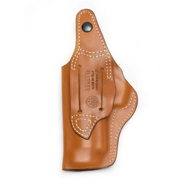 Beretta Brown Leather Holster Model 04 - HIP HOLSTER, Right Hand - M9A1/M9A3 4 Beretta Brown Leather Holster Model 04 - HIP HOLSTER, Right Hand - M9A1/M9A3 - Image 2