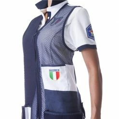 Beretta Women's Uniform Pro Italia Skeet Vest RH -Beretta Sales Store GT78002113 CLOSEUP1