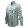 Beretta Wood Button Down Shirt -Beretta Sales Store LU210T1533 FRONT