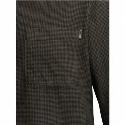 Beretta Wood Pied de Poule Shirt -Beretta Sales Store LU210T2217 CLOSEUP1