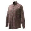 Beretta New Wood Flannel Button Down Shirt -Beretta Sales Store LUA10T164407FI FRONT1