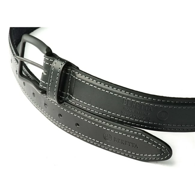 Beretta Tactical Leather Belt - Black 4 Beretta Tactical Leather Belt - Black - Image 2